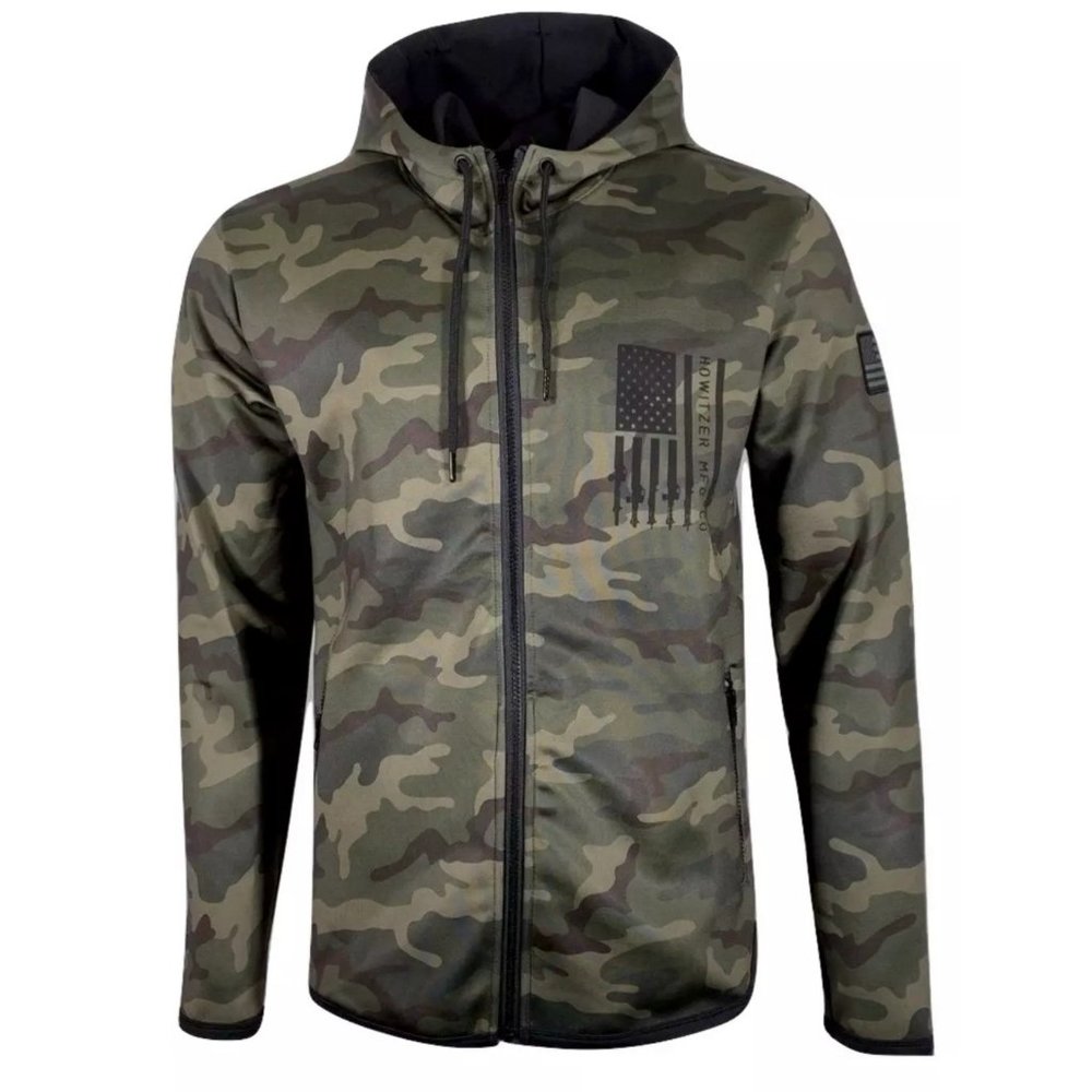 HOWITZER Clothing Men's Hoodie ZIP UP SIEGE ZIP